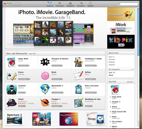 Choose Mac App Store